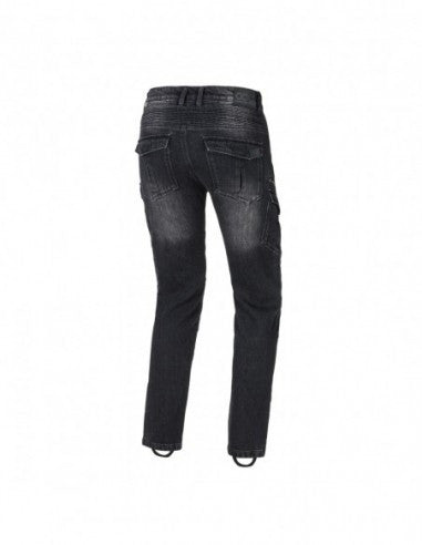 Blugi moto cu protectii SECA BADLANDS black