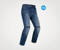 Blugi moto PMJ Dust T-Tex blue (protectii incluse) AAA