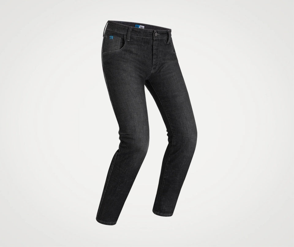 Blugi moto PMJ New Rider black (protectii incluse) A