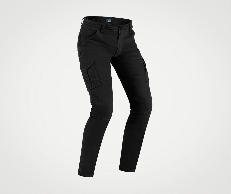 Blugi moto PMJ Santiago black (protectii incluse) A