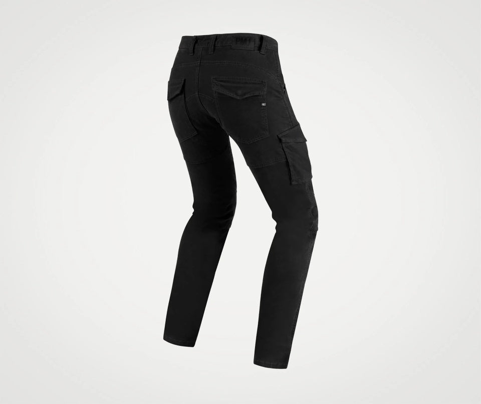 Blugi moto PMJ Santiago black (protectii incluse) A