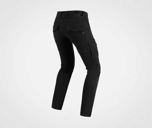 Blugi moto PMJ Santiago black (protectii incluse) A