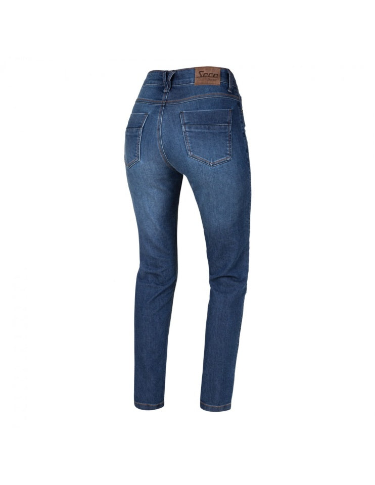 Blugi moto SECA Delta One femei albastru