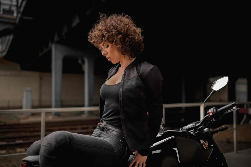 Blugi moto SECA Delta One femei negru