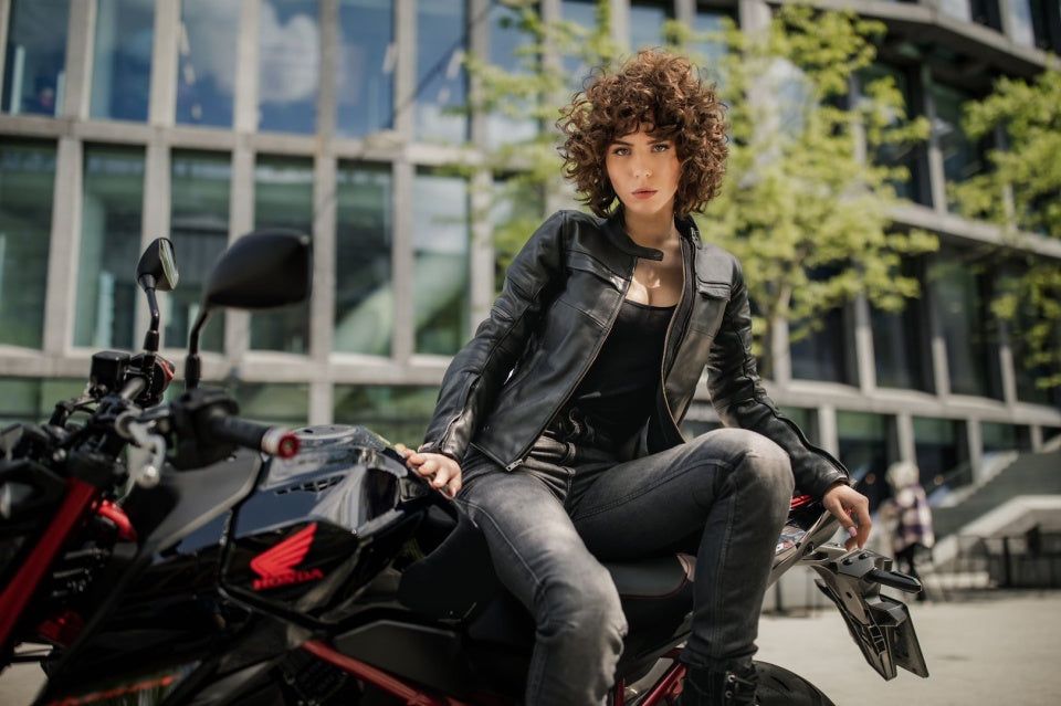 Blugi moto SECA Delta One femei negru