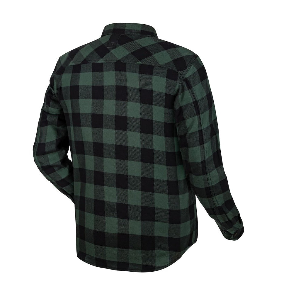 Camasa moto SECA MARSHAL II green (protectii incluse)