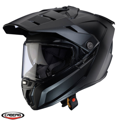 Casca adventure/off road Caberg model Tanami SV 17 negru mat Pinlock ready - lentila Pinlock inclusa