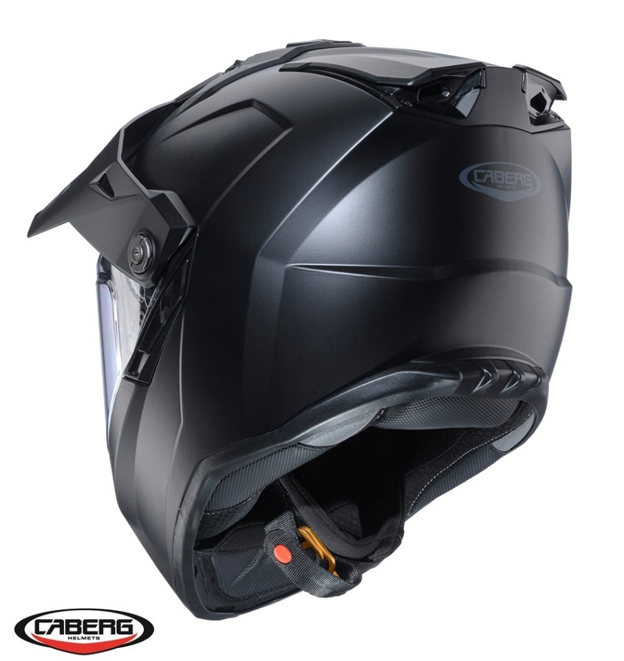 Casca adventure/off road Caberg model Tanami SV 17 negru mat Pinlock ready - lentila Pinlock inclusa