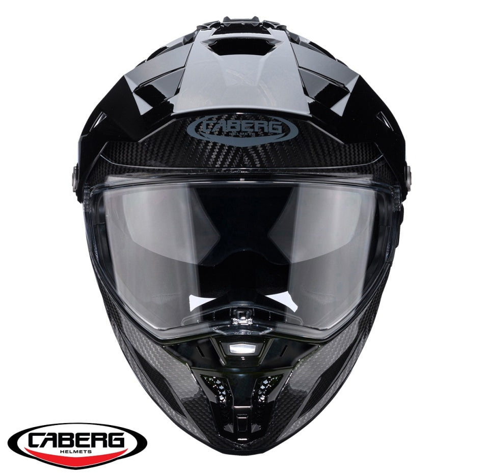 Casca adventure/off road Caberg model Tanami SV carbon Pinlock ready - lentila Pinlock inclusa (100% carbon)