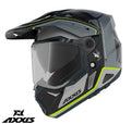 Casca adventure/touring/off road Axxis model Wolf DS Roadrunner B2 gri lucios – tip viziera: MT-V-20