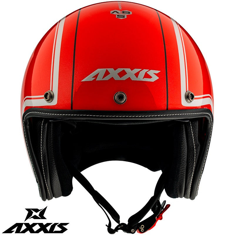 Casca Axxis model Hornet SV Royal A5 rosu lucios (ochelari soare integrati)