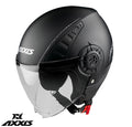 Casca Axxis model Metro A1 negru lucios (open face) - tip viziera: MT-V-26B