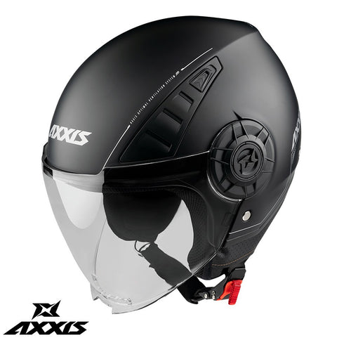 Casca Axxis model Metro A1 negru lucios (open face) - tip viziera: MT-V-26B