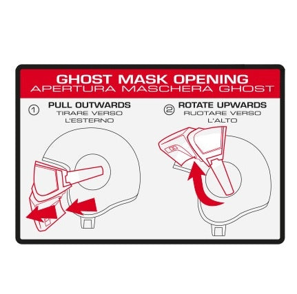 Casca Caberg model Ghost verde military mat - fibra de sticla