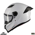 Casca integrala Axxis Fenix A0 alb lucios - tip viziera: MT-V-31B - DKS429