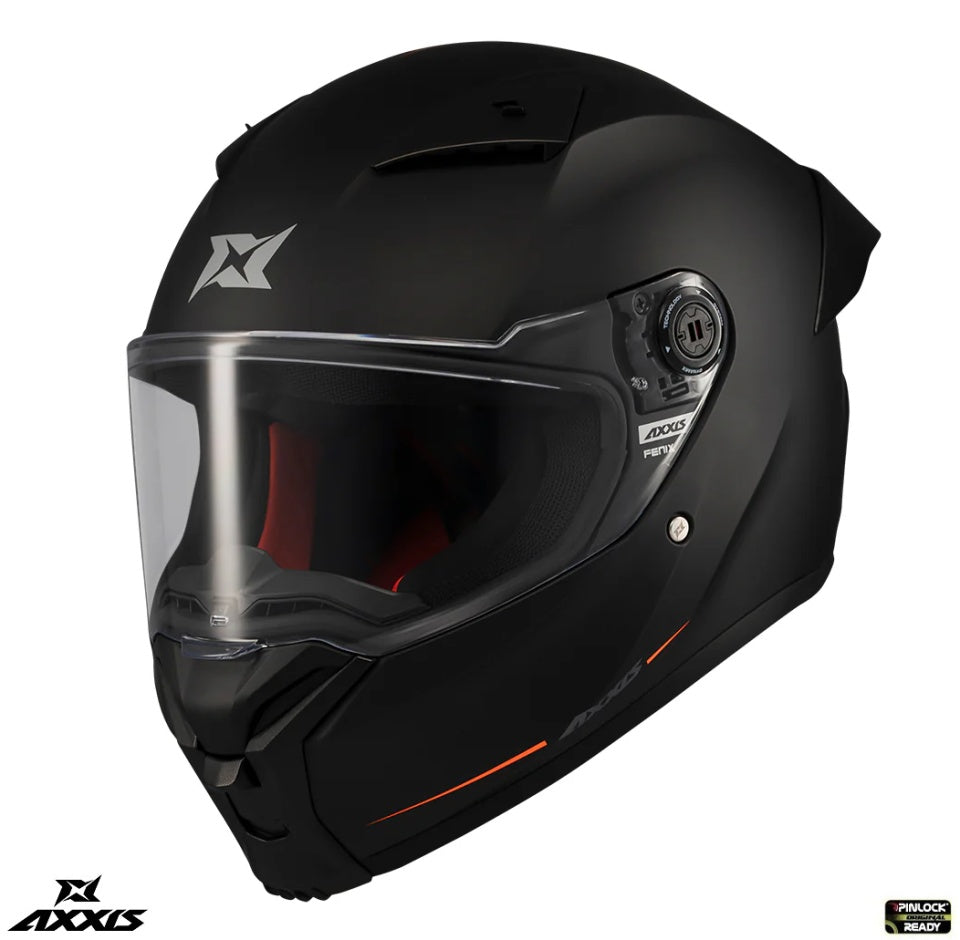 Casca integrala Axxis Fenix A1 negru mat - tip viziera: MT-V-31B - DKS429