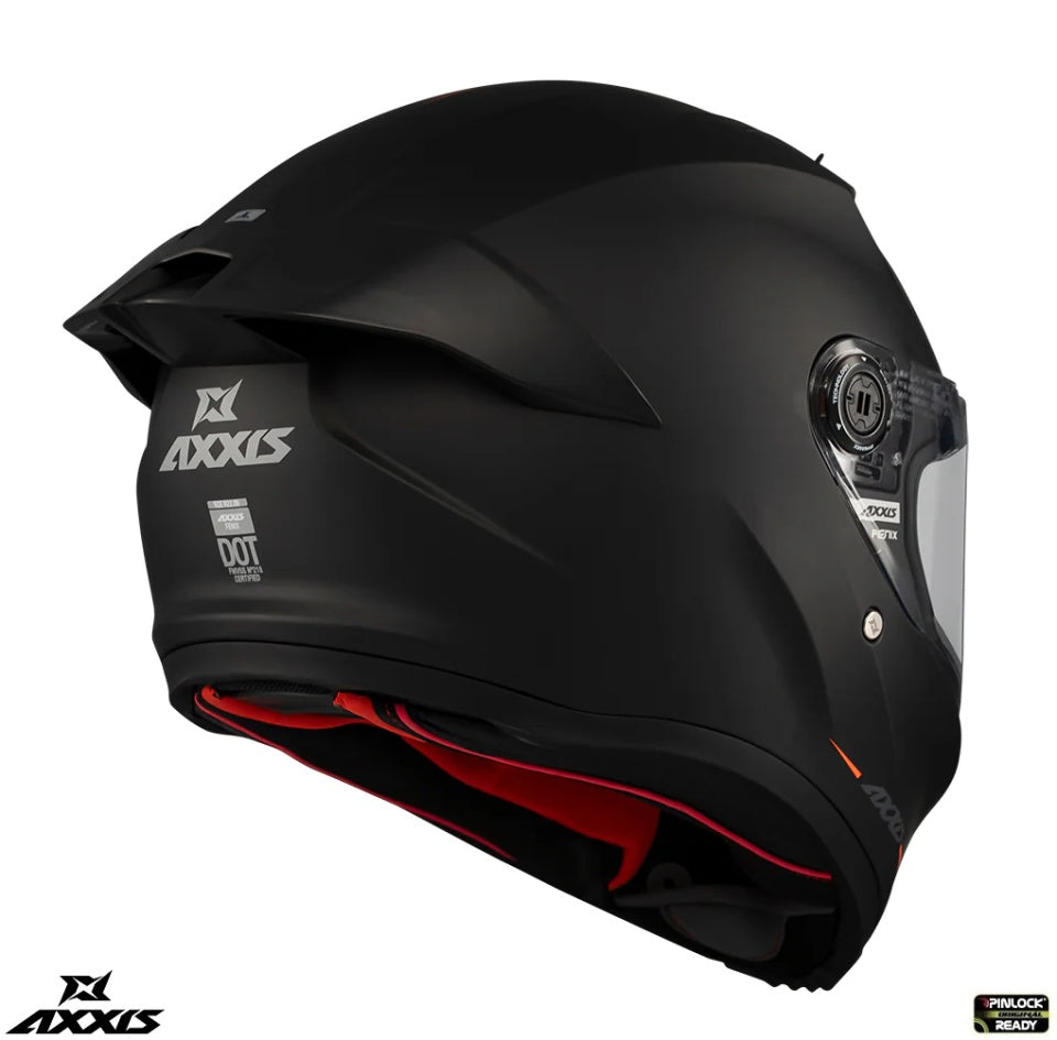 Casca integrala Axxis Fenix A1 negru mat - tip viziera: MT-V-31B - DKS429