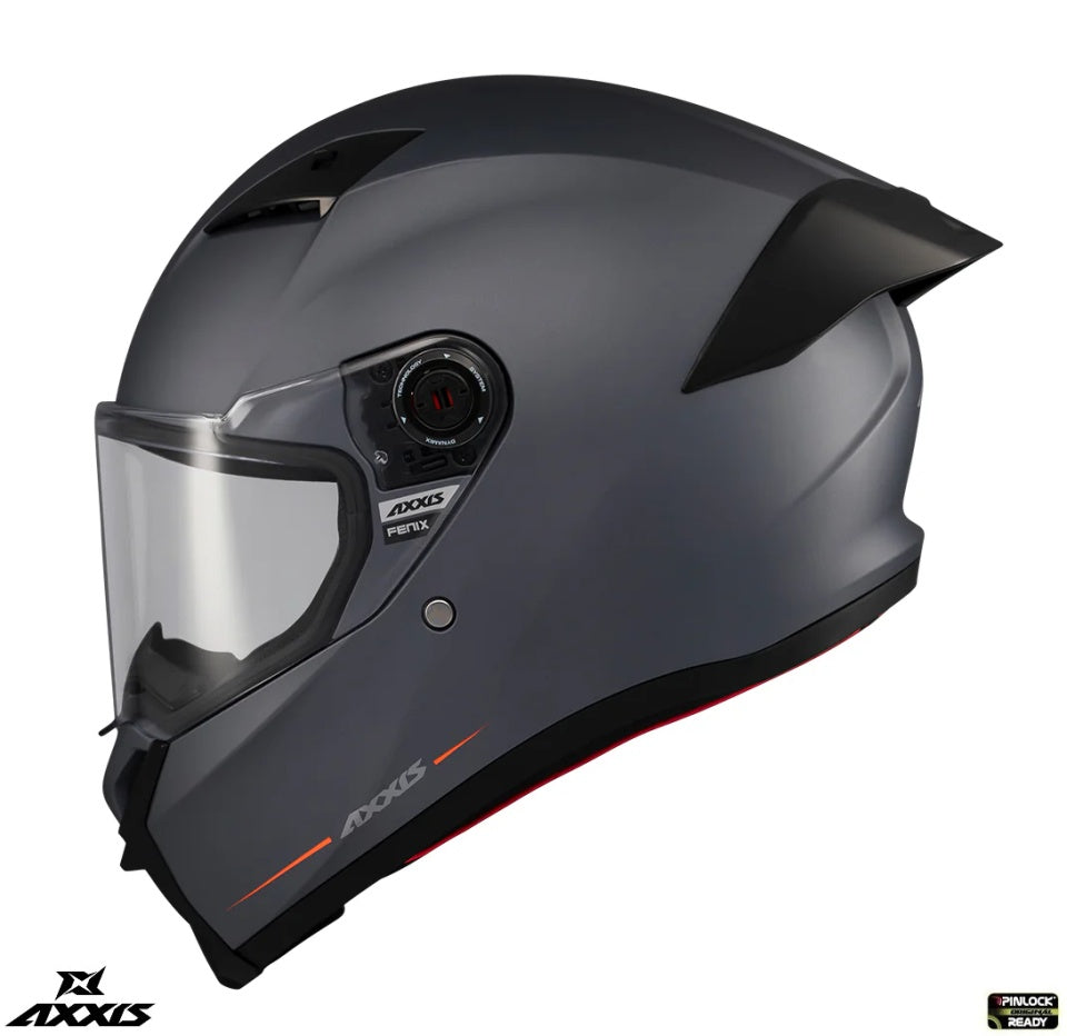 Casca integrala Axxis Fenix A12 gri mat - tip viziera: MT-V-31B - DKS429