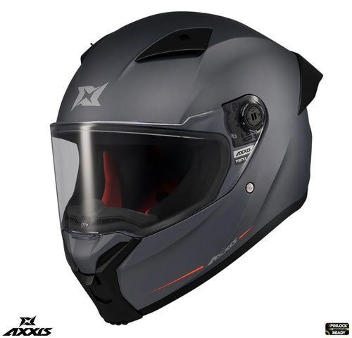 Casca integrala Axxis Fenix A12 gri mat - tip viziera: MT-V-31B - DKS429