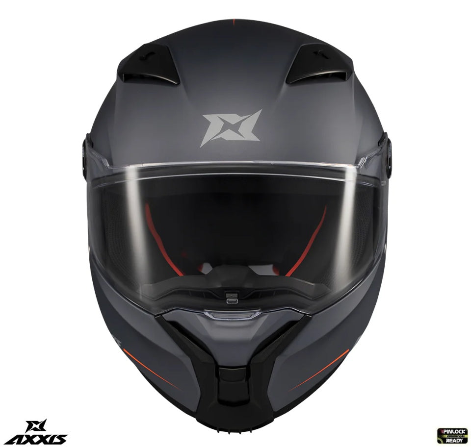 Casca integrala Axxis Fenix A12 gri mat - tip viziera: MT-V-31B - DKS429
