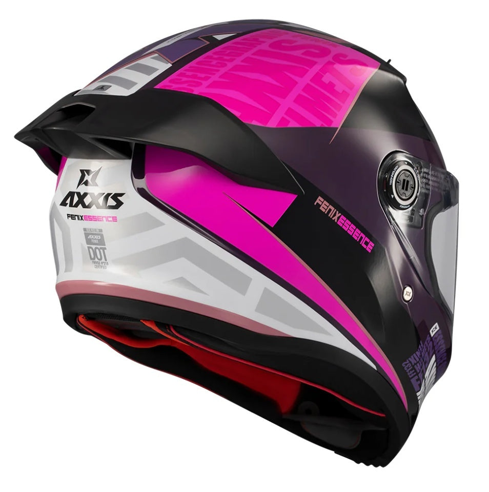 Casca integrala Axxis Fenix Essence C8 roz mat - tip viziera: MT-V-31B - DKS429