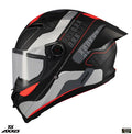 Casca integrala Axxis Fenix Ork B5 rosu mat - tip viziera: MT-V-31B - DKS429