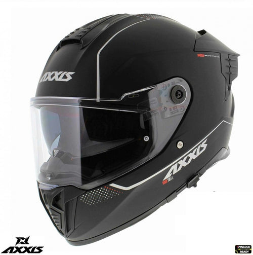 Casca integrala Axxis Hawk SV A1 negru mat (ochelari soare integrati) - tip viziera: MT-V-31
