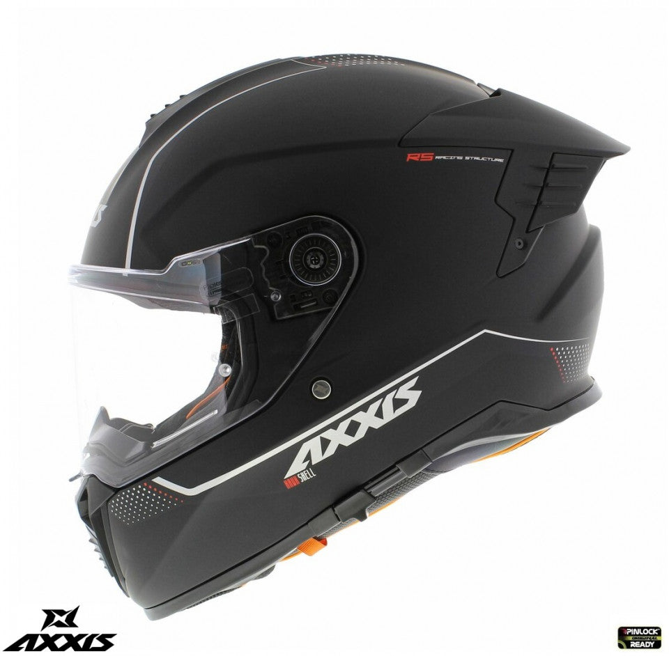 Casca integrala Axxis Hawk SV A1 negru mat (ochelari soare integrati) - tip viziera: MT-V-31
