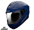 Casca integrala Axxis model Draken S A7 albastru mat - tip viziera: MT-V-18C