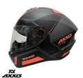 Casca integrala Axxis model Draken S Sonar B5 rosu deschis (roz) mat - tip viziera: MT-V-18C