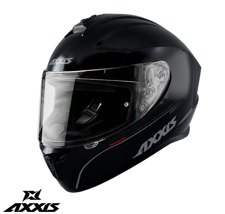 Casca integrala Axxis model Draken S V.2 A11 negru lucios