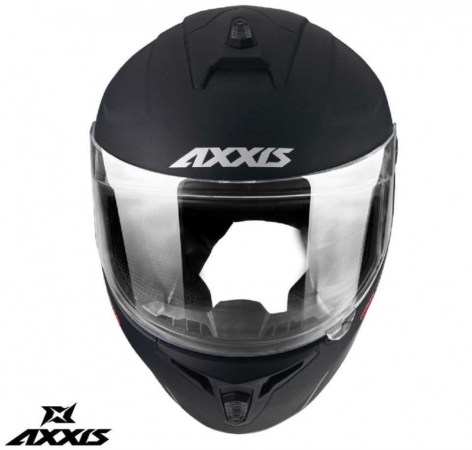 Casca integrala Axxis model Draken S V.2 A11 negru mat - tip viziera: MT-V-18C