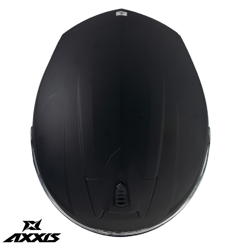 Casca integrala Axxis model Draken S V.2 A11 negru mat - tip viziera: MT-V-18C