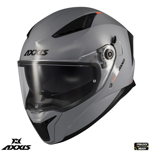 Casca integrala Axxis Panther SV A12 gri lucios (ochelari soare integrati) - tip viziera: MT-V-31 - DKS429
