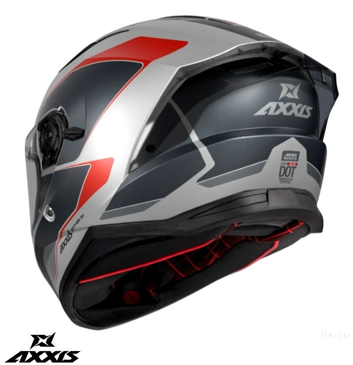 Casca integrala Axxis Panther SV Gale A5 rosu mat (ochelari soare integrati) - tip viziera: MT-V-31B - DKS429