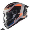 Casca integrala Axxis Panther SV Gale C4 portocaliu mat (ochelari soare integrati) - tip viziera: MT-V-31B - DKS429