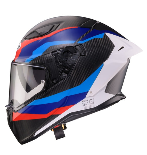 Casca integrala Caberg model Drift Evo II Carbon MSPORT S3 mat Pinlock ready - lentila Pinlock - 100% carbon