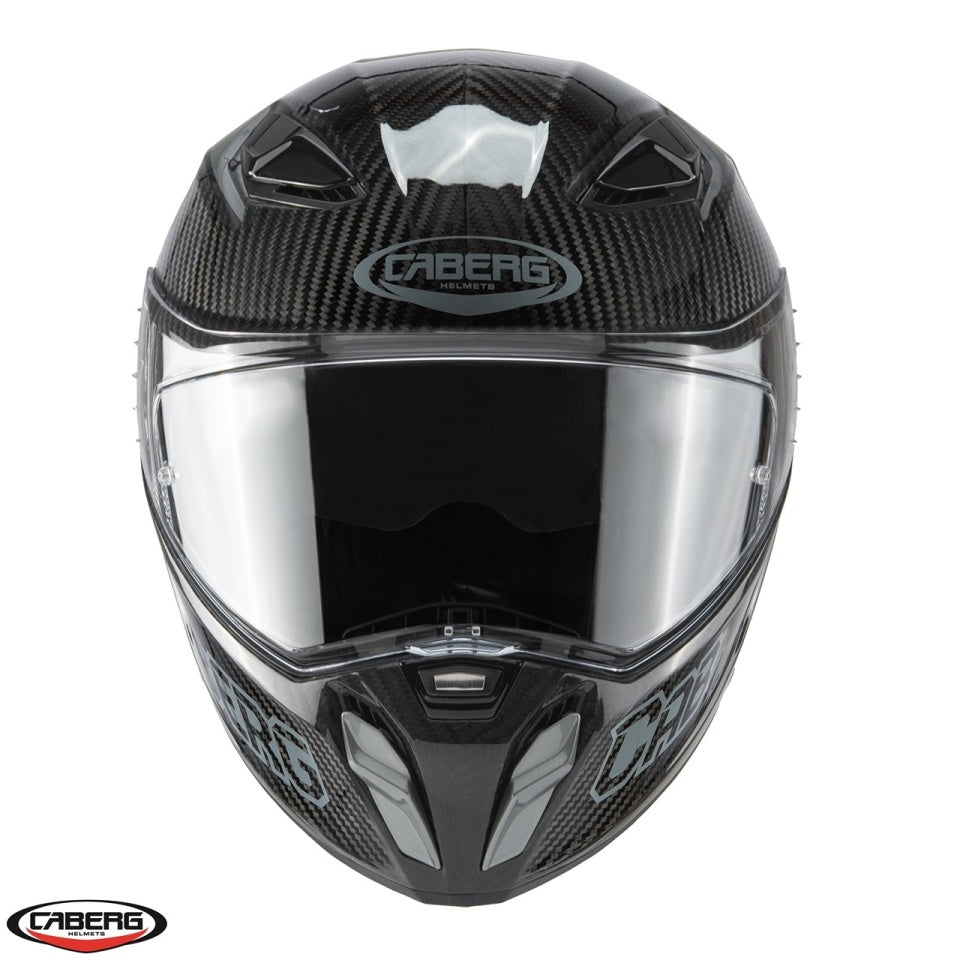 Casca integrala Caberg model Drift Evo II Carbon Nova N3 gri Pinlock ready - lentila Pinlock - 100% carbon