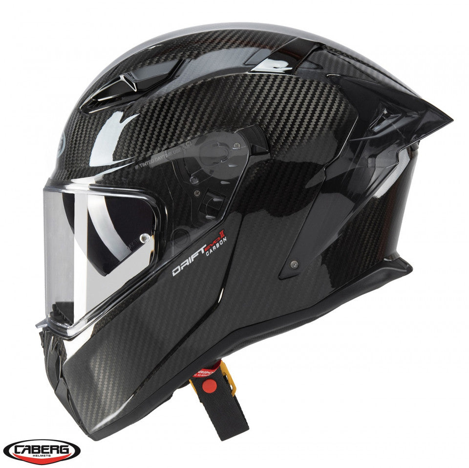 Casca integrala Caberg model Drift Evo II Carbon Pro Pinlock ready - lentila Pinlock - 100% carbon