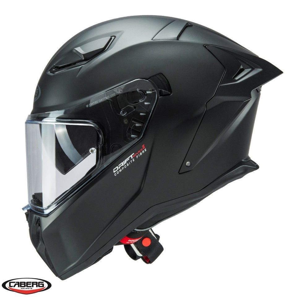 Casca integrala Caberg model Drift Evo II SV 17 negru mat Pinlock ready - lentila Pinlock inclusa
