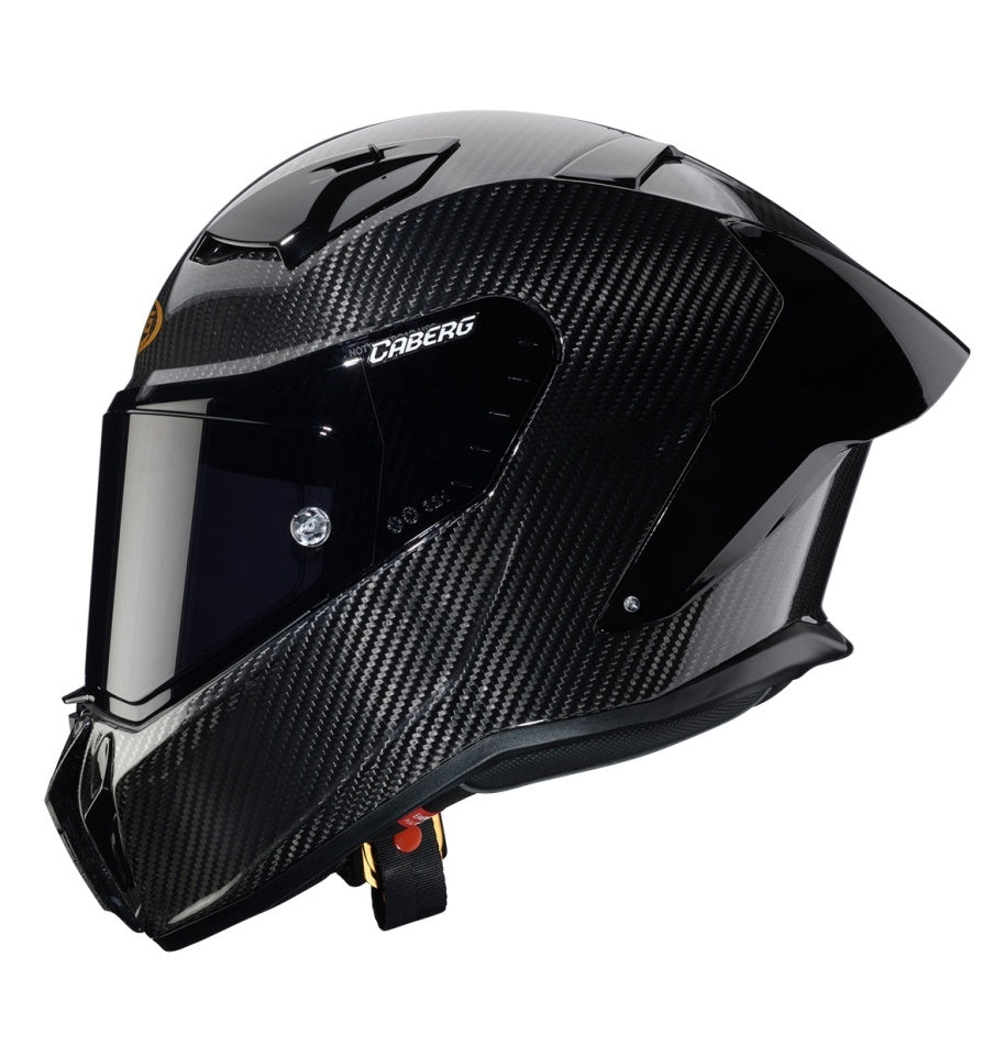 Casca integrala Caberg model GP01 Carbon Pinlock ready - 100% carbon - lentila Pinlock + viziera neagra incluse - FIM Approved