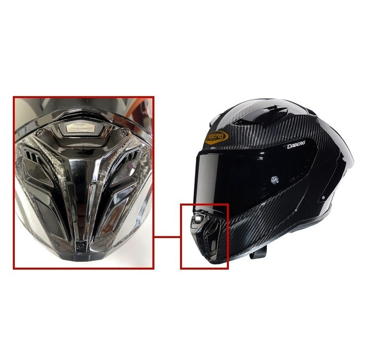 Casca integrala Caberg model GP01 Carbon Pinlock ready - 100% carbon - lentila Pinlock + viziera neagra incluse - FIM Approved