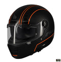 Casca integrala MT Jarama SV Wild B1 negru mat - model Retro - Cafe Racer (ochelari soare integrati) - tip viziera: MT-V-32