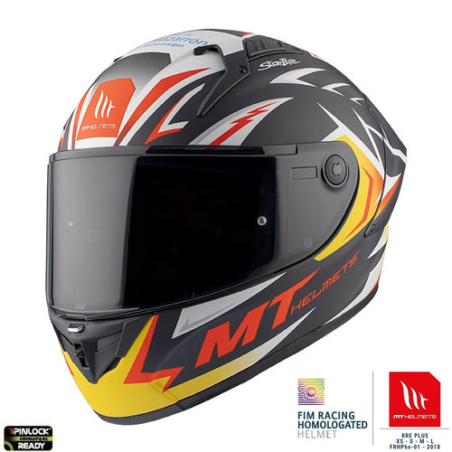 Casca integrala MT KRE+ Carbon Acosta A37 albastru inchis (negru) mat - 100% carbon - FIM approved