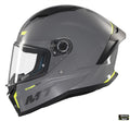 Casca integrala MT Stinger 2 A12 gri lucios - tip viziera: MT-V-28B