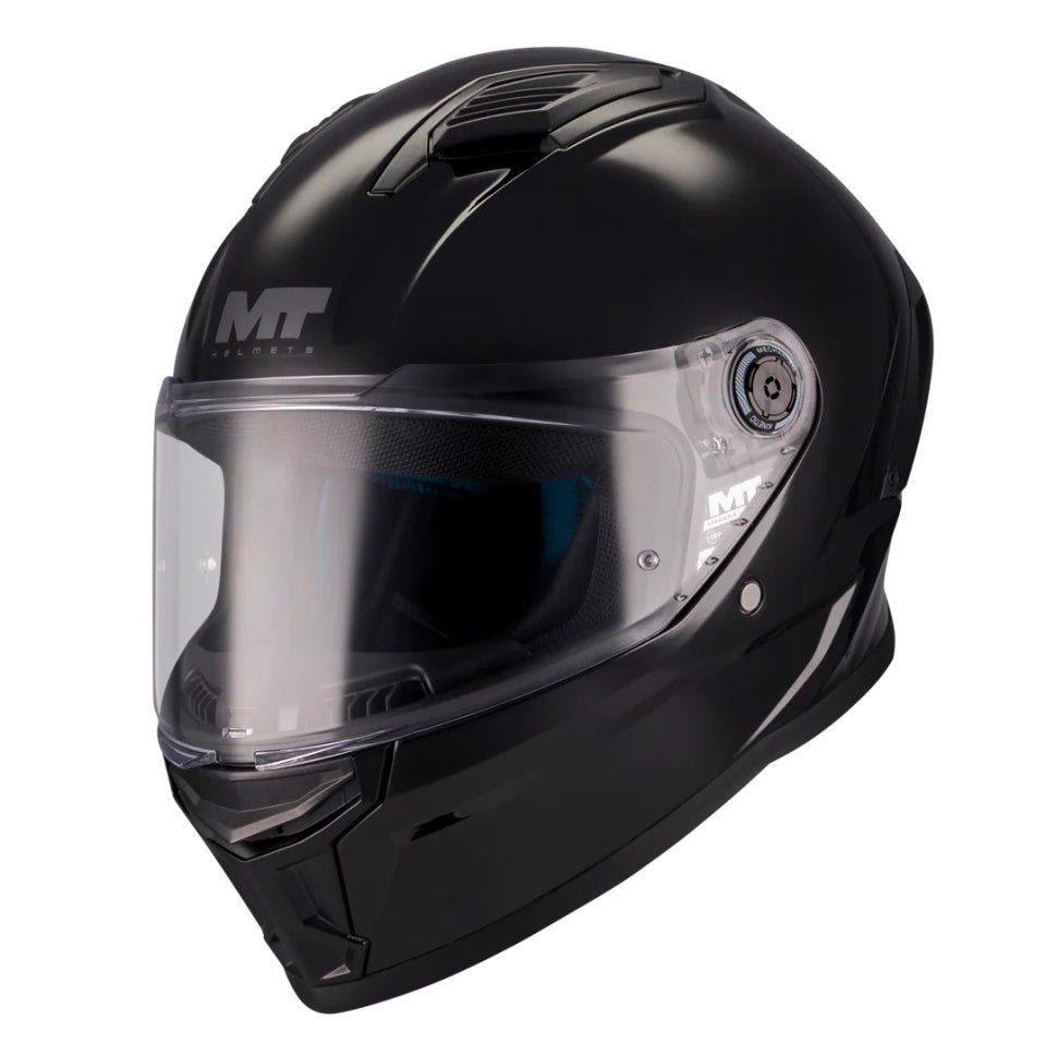 Casca integrala MT Stinger 2 Kids Pure A1 negru mat - tip viziera: MT-V-28B - casca de copii