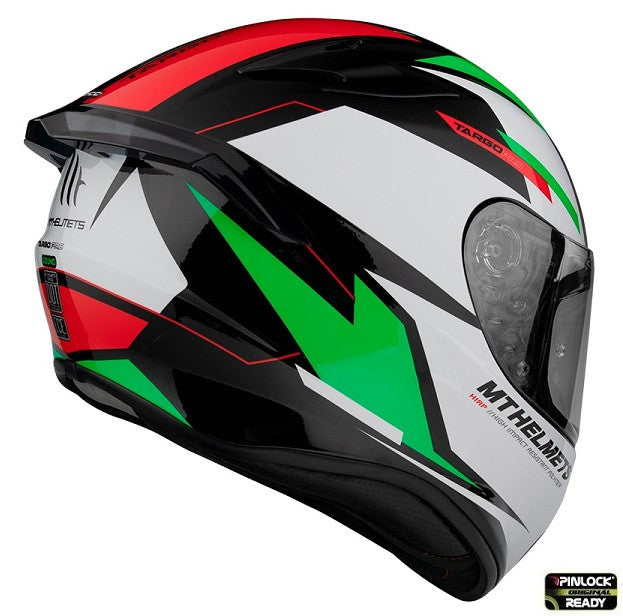Casca integrala MT Targo Pro Sound C6 verde lucios – tip MT-V-14