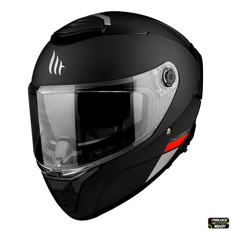 Casca integrala MT Thunder 4 SV A1 negru mat (ochelari soare integrati) - tip viziera MT-V-28B