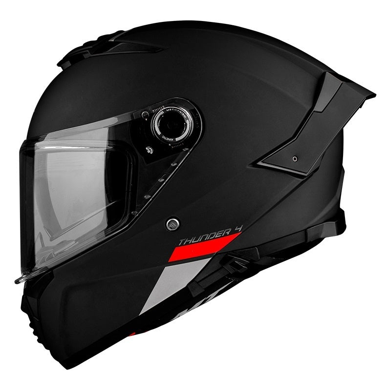 Casca integrala MT Thunder 4 SV A1 negru mat (ochelari soare integrati) - tip viziera MT-V-28B