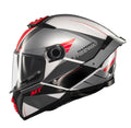 Casca integrala MT Thunder 4 SV Freeway A5 gri lucios (ochelari soare integrati) - tip viziera: MT-V-28B